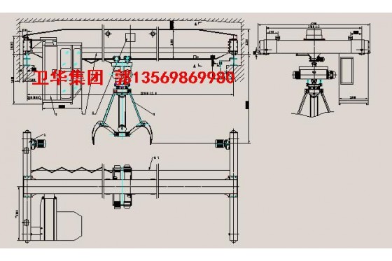 LDZ电动单梁抓斗起重机 LDZ电动单梁抓斗起重机